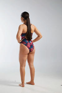 Fabricantes al por Mayor Traje de Baño Brasileño Personalizable para Mujer, Estampado por Sublimación, Traje de Baño de una Pieza, Tela de Nailon de Secado Rápido - Product Image 3