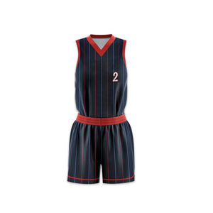 Conjunto de Uniformes de Baloncesto de Color Sólido con Logotipo Personalizado, Conjunto de Uniformes de Baloncesto de Poliéster Personalizado - Product Image 2