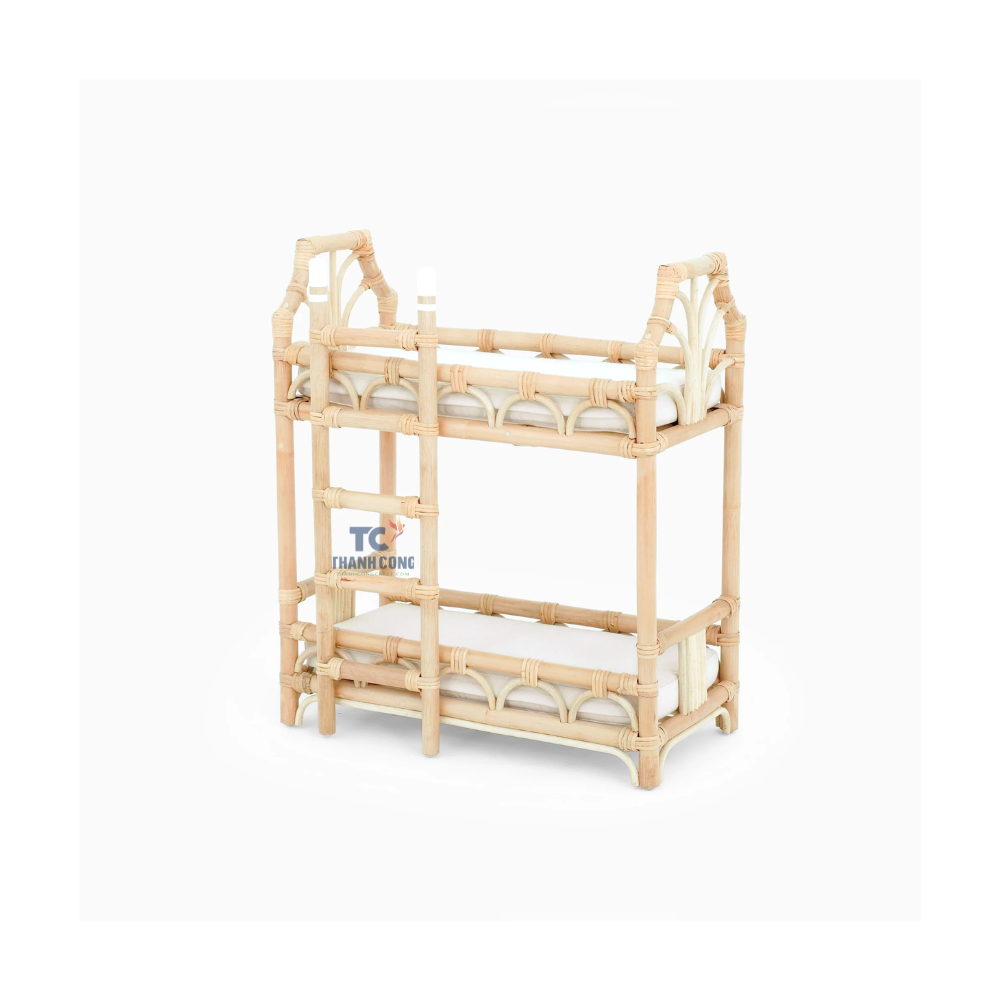 Barbie Doll Bed TOY BED DOLLHOUSE Crib Furniture Miniature Bunk Model  Bedroom Decor £12 Bed Ladder, image size:1000x1000