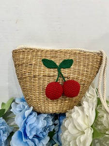 VGREENART Summer Beach Travel Bag Pequeño Cherry Beach Accesorios de moda Accesorio - Product Image 4