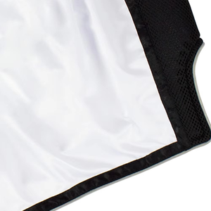 Logotipo personalizable de alta calidad Muay Thai Fight Shorts Poliéster con cintura media elástica al por mayor para clubes y tiendas - Product Image 4
