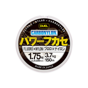 DUEL HARDCORE Pover Fukase Carbonylon <b>Fishing</b> Line Milky green/Milky pink 150m (Model: 1.75/2/2.5/3) - Product Image 1