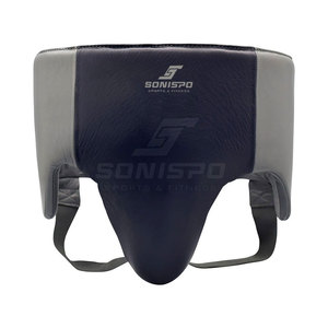 High Quality Custom Martial Arts Groin Guards Premium Leather Protective Equipment SONISPO SPORTS & FITNESS SSF-2306 - Product Image 1