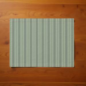 Napperons en coton rayé pour table à manger Tapis de table élégants Réutilisables et lavables en machine durables pour un usage quotidien - Product Image 2