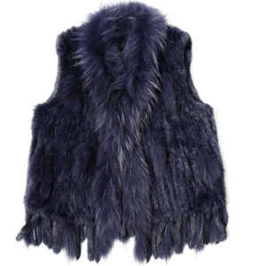 Gilet en fausse fourrure de luxe pour femmes, sans manches, en peluche, vêtement d'extérieur d'hiver offrant une chaleur confortable et un style avant-gardiste pour les garde-robes élégantes - Product Image 1