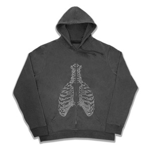 2025 nouveau Design hiver strass broderie respirant fermeture éclair à manches longues polaire surdimensionné coupe-vent sweats à capuche pour - Product Image 5