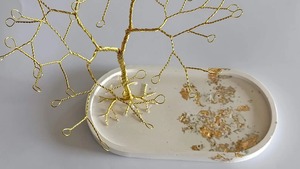 Porte-bijoux en forme d'arbre artistique support pour bagues colliers boucles d'oreilles bel affichage pour chambre et dressing - Product Image 6