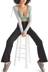 Premium Quality Breathable Stretchable Women's Stylish Solid Organic Cotton Pencil Pants Denim <b>Jeans</b> Custom Size Available for - Product Image 3