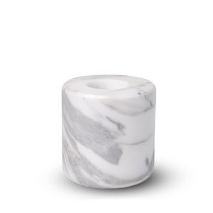 White <b>Marble</b> Tealight <b>Candle</b> <b>Holder</b> for Wedding Parties Home Decorations - Product Image 2
