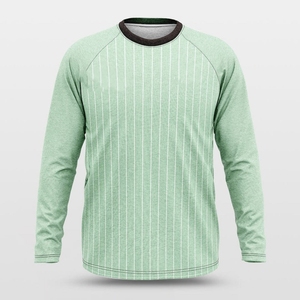 Premium Custom Basketball Shooting Jersey Long Sleeve Unisex <b>Training</b> Top with Sublimated Graphics High Performance Fabric - Product Image 3