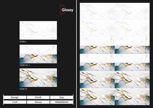 กระเบื้องเซรามิคลายดิจิตอลขนาด300X600มม. กระเบื้องผนังลายผนังกระเบื้องภายนอกสำหรับผนังผู้ผลิตอินเดีย - Product Image 2