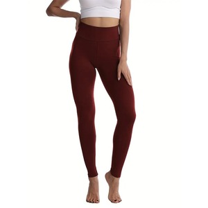 Leggings sans couture Scrunch bout à bout pour femmes de qualité supérieure pantalon de Yoga extensible pour l'été Fitness Gym décontracté 100% coton mi - Product Image 6