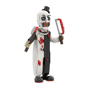 For <b>Lego</b> Moc Clown Terrifier 1:6 & 1:8 Scale <b>Building</b> <b>Blocks</b> Sets Children's Educational Toys Made of Plastic ABS Packaged Sets - Product Image 5