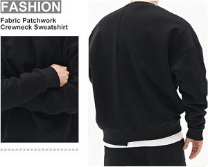 เสื้อฮู้ดดี้โอเวอร์ไซส์แบบยูนิเซ็กซ์ สกรีนโลโก้ได้ ผ้าฝ้าย 100% คอกลม ลายพิมพ์ดิจิตอล ย้อมเส้นด้าย สำหรับฤดูหนาว - Product Image 3
