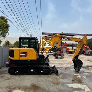 SHIWEN NOUVEAU SANYSY60 mini excavadora SANY SY60c SY55c SY75c SY95c pelle sur chenilles prix pelle basse 6 tonnes SANY SY60 en vente - Product Image 2