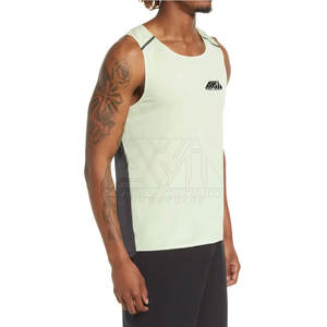Camiseta sin Mangas para Hombre, de Secado Rápido, Transpirable, Ecológica, Informal, para Entrenamiento, Precio Bajo al por Mayor - Product Image 3