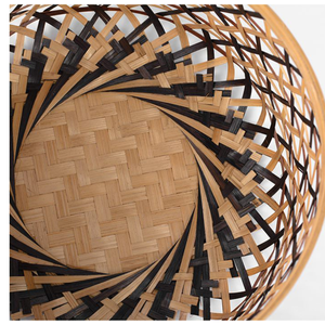 Handwoven eco-friendly bamboo gift <b>box</b> storage basket for food drink for spring party wedding from Vietnam - Product Image 4