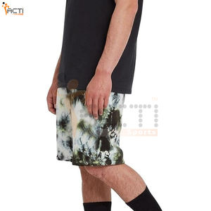 Pantalones cortos tailandeses de poliéster de diseño personalizado de talla grande 2024 de calidad superior para hombre, pantalones cortos informales de gimnasio para hombre - Product Image 3