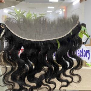 Frontal 13X4 HD para pelucas Cabello chino Pelucas naturales de ondas profundas sueltas para mujeres negras - Product Image 5