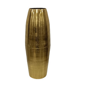 Ensemble de vases à fleurs de designer de meilleure qualité couleur or Vase de sol de luxe moderne pour la décoration de mariage Nouveau design de fantaisie - Product Image 4