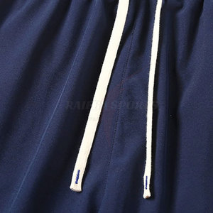 Shorts pour hommes confortables à taille élastique, respirants, style streetwear, en polyester/coton, dernier design, vêtements décontractés - Product Image 5