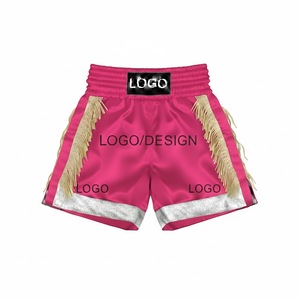 Shorts de boxe Muay Thai de haute qualité, coutures durables, shorts Muay Thai sublimés, coupe confortable, fabricant OEM. - Product Image 4