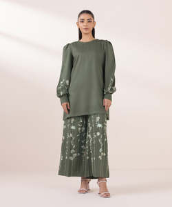 OEM venta al por mayor 2025-26 mujeres sin costuras/cosido Formal Kurtis hermosos diseños indio y paquistaní ropa de moda para damas - Product Image 1