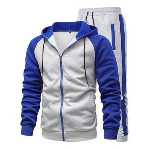 Survêtement personnalisé pas cher Survêtement vierge de marque pour hommes Ensembles sport personnalisé course à pied entraînement Jogging vêtements de sport - Product Image 1