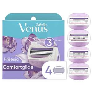 Gillette Venus ComfortGlide ใบมีดโกนผู้หญิง Freesia เติม 4 อัน - Product Image 6