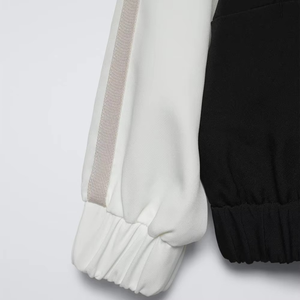 Sweat à capuche réglable d'hiver pour hommes Logo personnalisé Surdimensionné Respirant Fermeture éclair complète Tenue décontractée Coton mélangé de base - Product Image 4