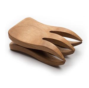 ชุดเครื่องใช้บนโต๊ะอาหารในครัว,ชุดเครื่องใช้บนโต๊ะอาหารสลัดไม้ผสมสลัดและช้อนด้ามยาวสินค้าสลัด - Product Image 3