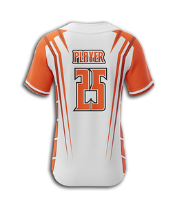 Maillot de baseball personnalisé en polyester couleur à séchage rapide pour jeunes vêtements de sport respirants flux d'air ventilé teinture complète - Product Image 2