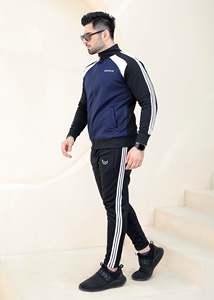 Fabricant de survêtements de sport au Pakistan Survêtement homme avec logo personnalisé de qualité supérieure pour l'entraînement sportif Jogging - Product Image 2