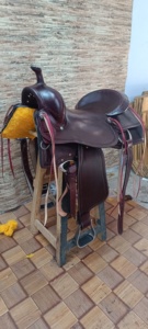 Premium Genuine Leather Handmade Durable Comfortable Racing Western English Horse Saddle Wood Plastic <b>Tree</b> Wholesale - Product Image 3