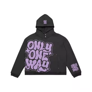 Sudadera con capucha extragrande con estampado personalizado, fabricante de ropa para hombre, sudaderas con capucha, sudadera con capucha, jersey de peso pesado, ropa de calle - Product Image 6