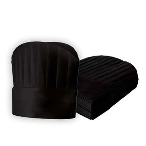 Sombrero alto de Chef de papel desechable profesional para el hogar y la cocina Precio al por mayor para uso en restaurantes y hoteles de comida - Product Image 6