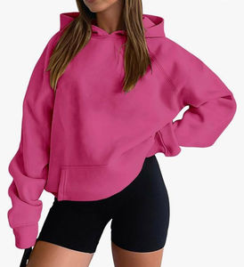 Women's Winter Long <b>Sleeves</b> Pullover Hoodie Fleece Pocket <b>Sweatshirt</b> with Lined Design New <b>Sweatshirt</b> women's hoodies - Product Image 5