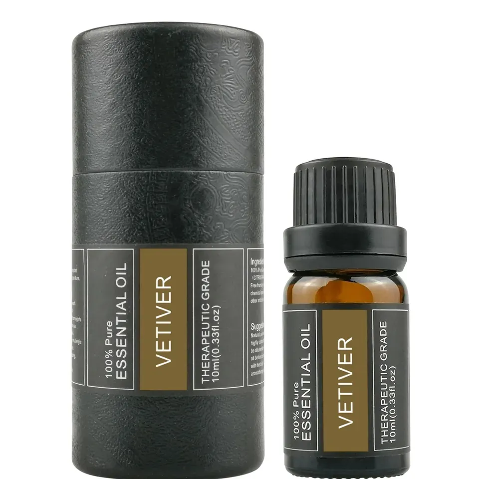 Rimate-vetiver de aceite esencial para aromaterapia, fragancia natural para masaje corporal, venta al por mayor