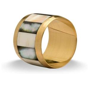 DESIGN SIMPLE ET CRÉATIF MOP DESIGNER ANNEAUX DE SERVIETTE DE TABLE ANNEAU DE TISSU DE SERVIETTE DÉCORATIF EN MÉTAL - Product Image 2