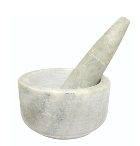 Trituradora de pastillas de mortero y Maja de mármol, utensilios de cocina, molinillo de hierbas y especias, juego de mortero y Maja, diseño Popular - Product Image 1