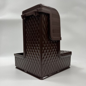 Premium Flexible OEM/ODM <b>Plastic</b> Chopsticks & Spoon Tray with Dustproof Lid Custom Size Vietnam Supplier for Storage <b>Bins</b> Boxes - Product Image 1