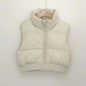 Chaleco de ropa de mujer de diseño personalizado de alta calidad, chaqueta acolchada para mantener el calor, chaquetas acolchadas de mujer, chaleco acolchado de Invierno para mujer - Product Image 5