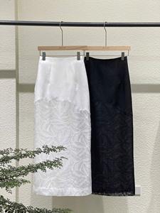 New Design 2025 Women <b>Skirt</b> Set Back <b>Slit</b> Phoebe <b>Midi</b> <b>Skirt</b> Eco-Friendly Fabric Two Piece Set Women Clothing Whiteant Factory - Product Image 5
