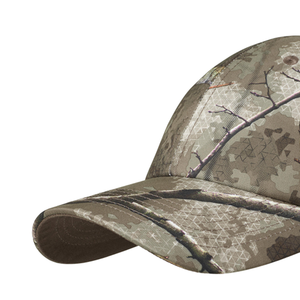 Silent fabric camouflage <b>cap</b> for hunting with secure closure lightweight and durable fit - Product Image 4