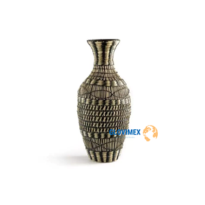 Best Collection Seagrass Spun Bamboo Vases For Flowers Flower Vases Glass Durable Handwoven Candle Jars Plaques - Product Image 1