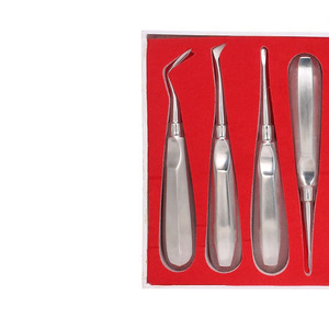 Elevador de raíz dental Kit de extracción de raíz de ortodoncia de acero inoxidable CE ISO aprobado - Product Image 2