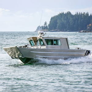 Kinocean – bateau haut de gamme entièrement soudé, 25 pieds, 15 personnes, en aluminium, Yacht artisanal, fonctionne avec la Console de cabine, à vendre - Product Image 3
