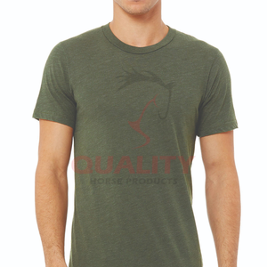 Camiseta básica de algodón para hombre, cuello redondo clásico, manga corta, material transpirable, adecuado para uso informal, trabajo o capas diarias - Product Image 2