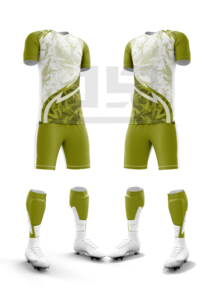 Uniforme de Fútbol Atlético Personalizado, Camiseta de Fútbol Transpirable con Estampado por Transferencia de Calor, Pantalones Cortos con Cordón Ajustable, Ligeros, 100% Poliéster - Product Image 6