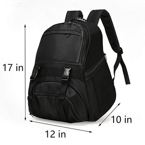 Logo personnalisé pour hommes Sac à dos de basket-ball avec poignées à cordon Sac de sport à la mode - Product Image 5